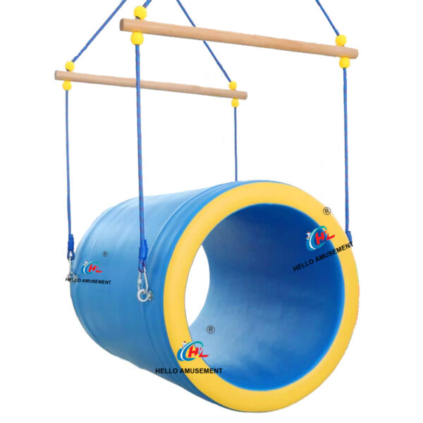 Children's sensory training cylinder swing 1