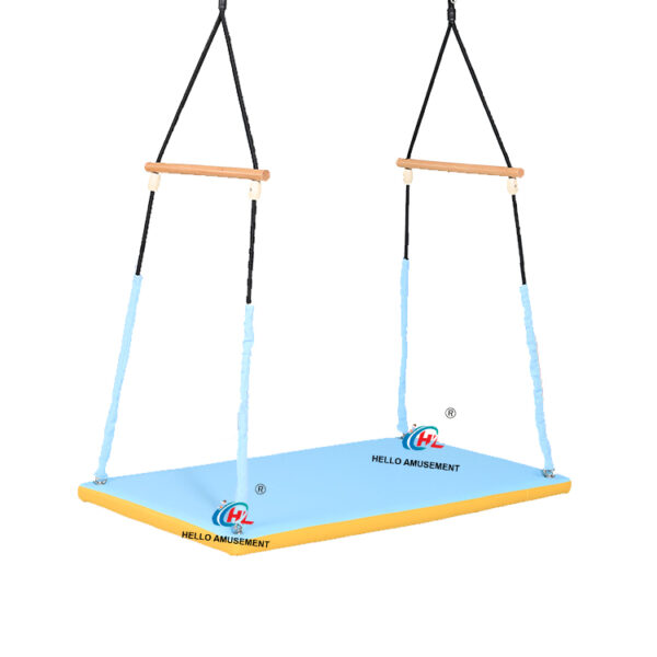 Rectangular flat swing two-person balance swing 1
