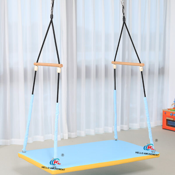 Rectangular flat swing two-person balance swing 3