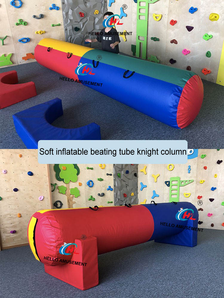 Children's soft inflatable knight column 11