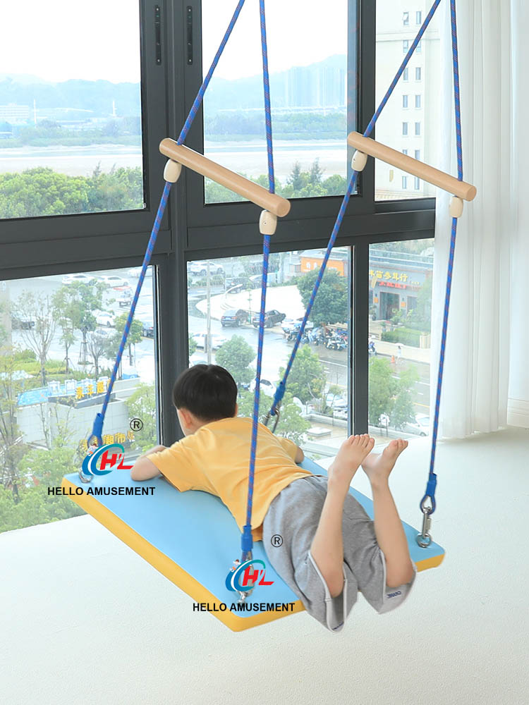 Children Soft Padding Upgraded Square Flat Swing 13