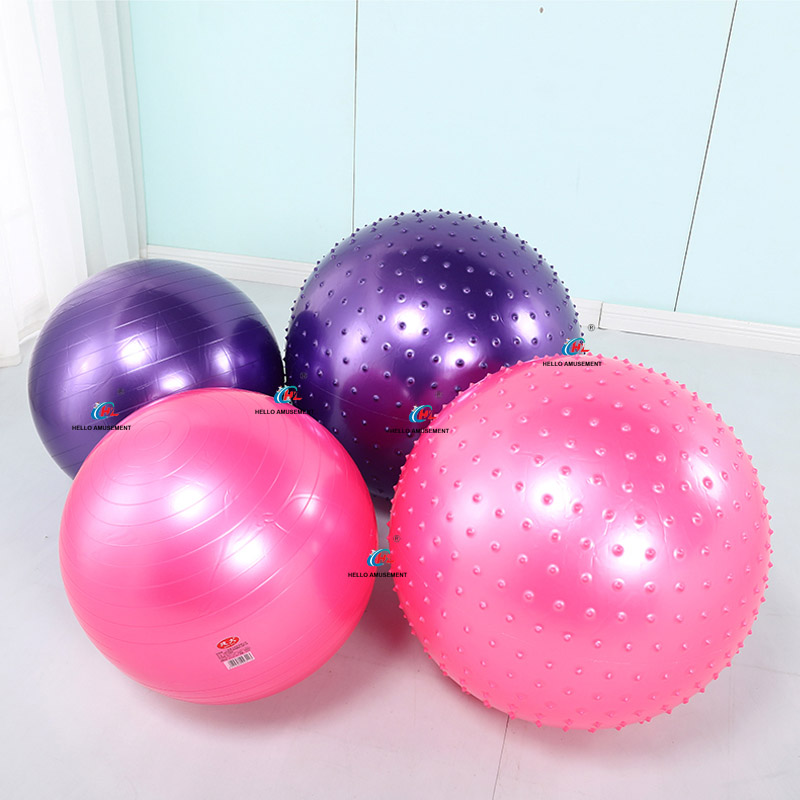 Children sensory training particle massage ball