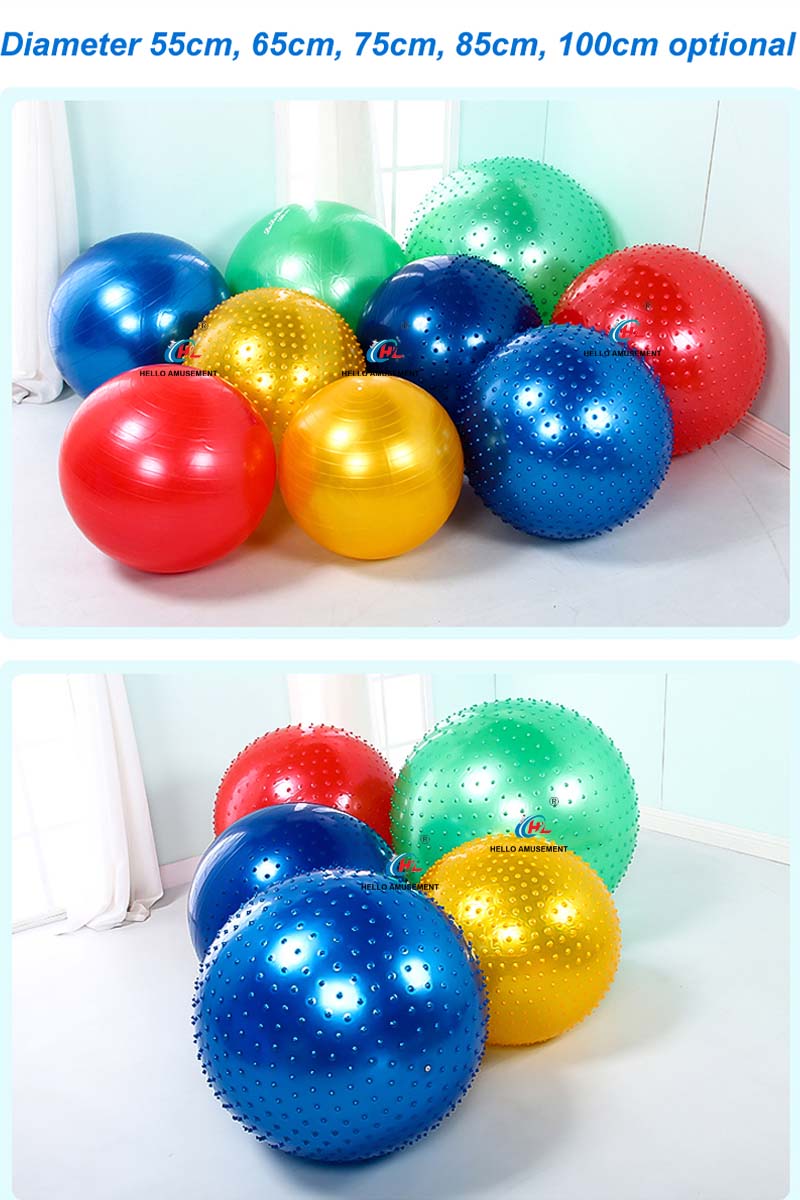 Children's sensory training particle massage ball