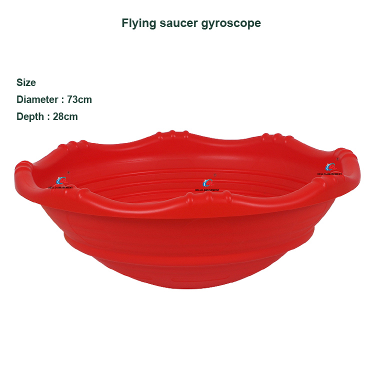 Children sensory training equipment gyro spinner 04