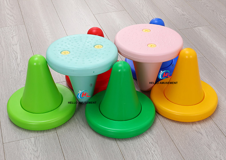 Children's Sensory System Training Equipment One-corner Stool Self Balance Toy 14