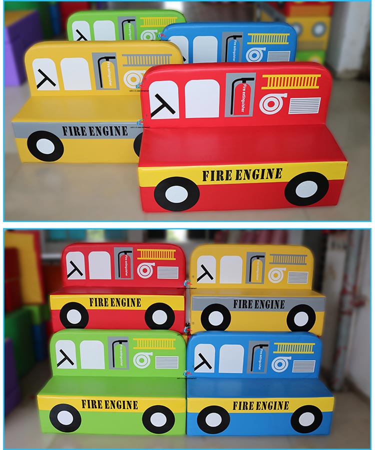 Children's double sofa for daycare 23