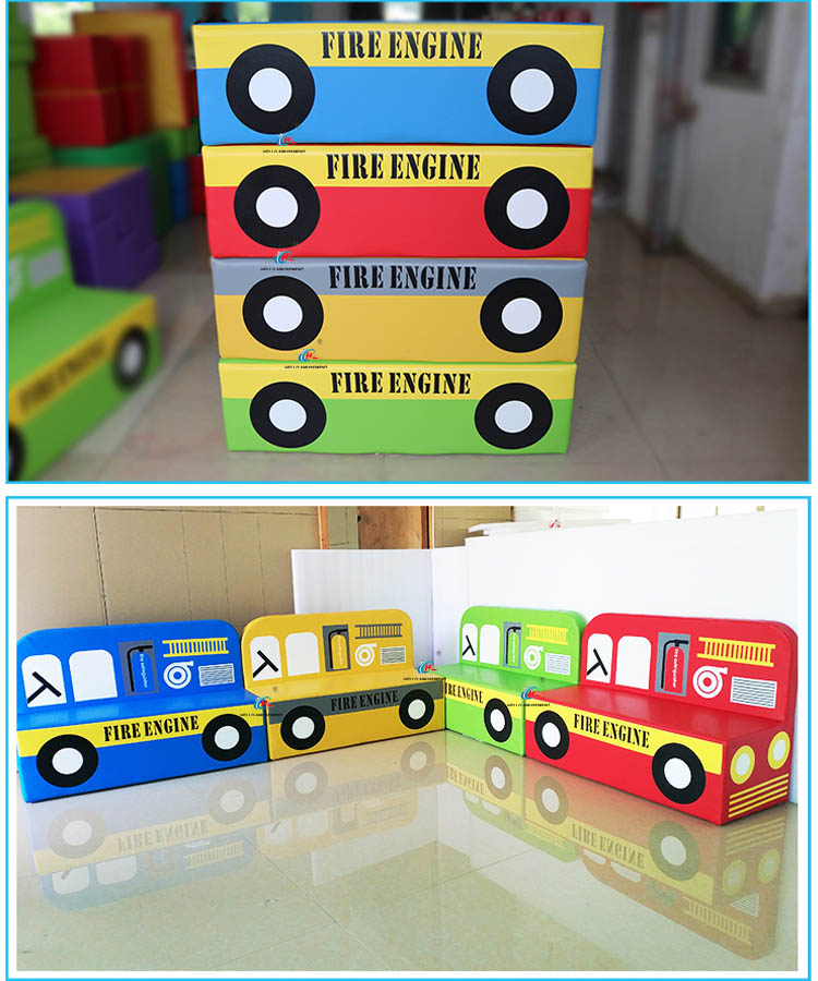 Children's double sofa for daycare 24