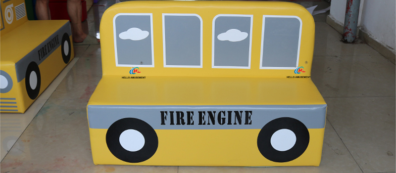 Children's double sofa for daycare 25