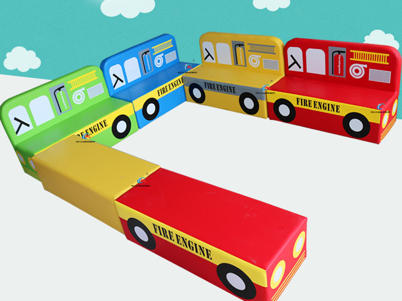 Children's double sofa for daycare 7