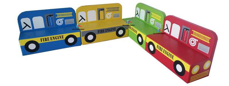 Children's double sofa for daycare 8