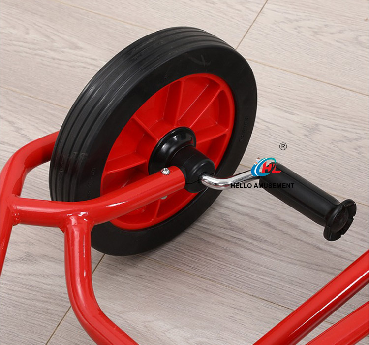 Children's hand crank car 12
