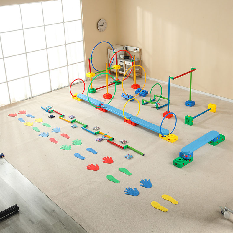 Children's sensory integration training Vientiane combination toy set 12