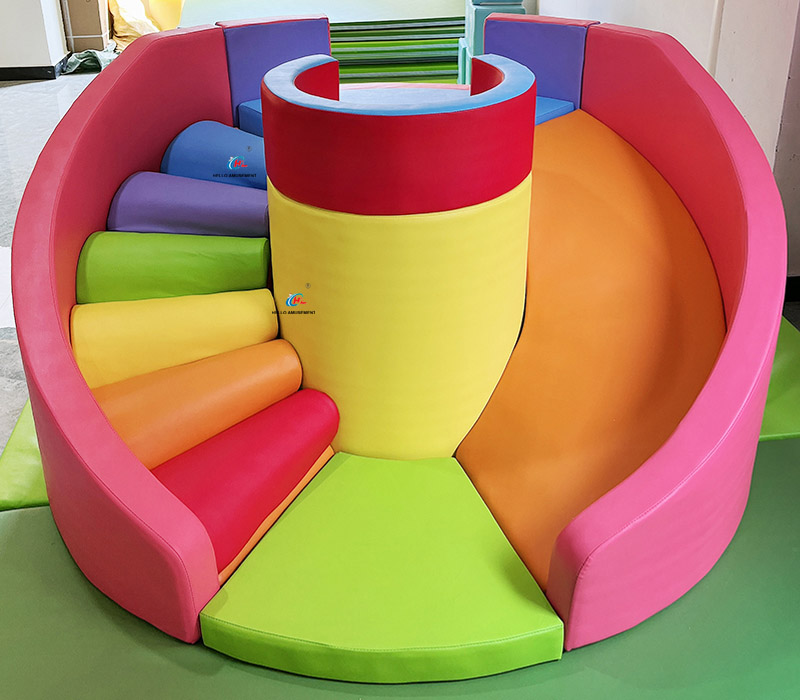 Children's sensory system soft snail climbing and sliding 12