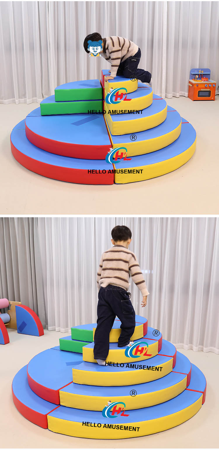 Climbing Multifunctional Step Slide Jumping Platform 8