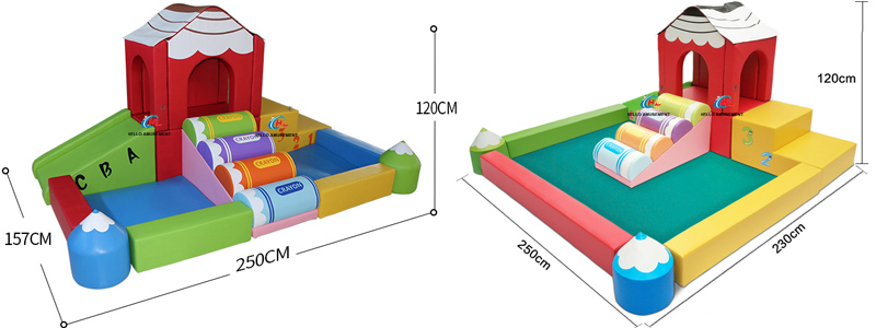 Early Learning Center Sensory Integration Software Crayon Ball Pool 15