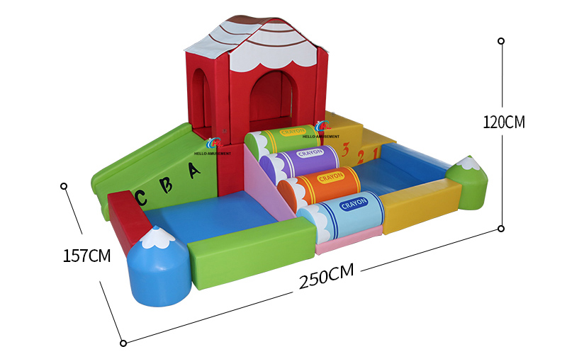 Early Learning Center Sensory Integration Software Crayon Ball Pool 7