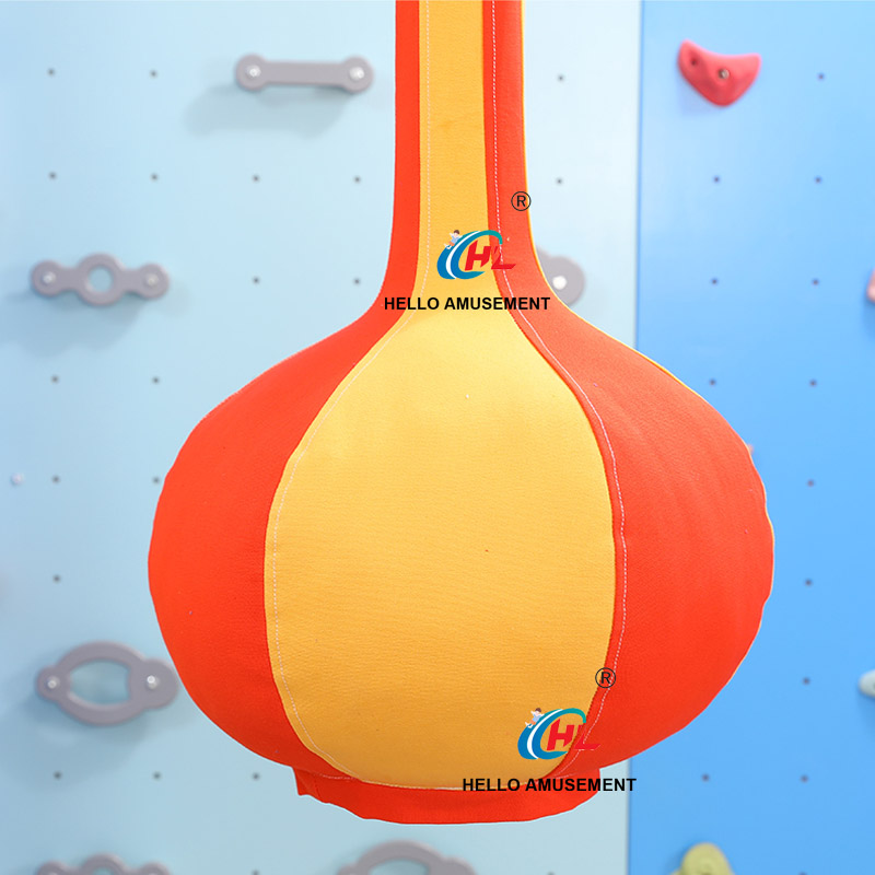 Children Indoor Hanging Pumpkin Swing for Sensory Training 17