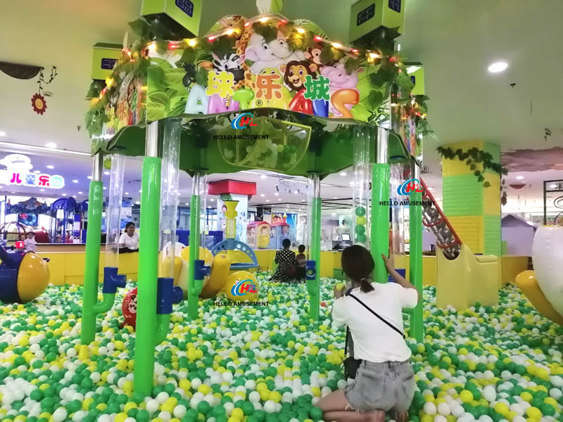 Interactive Ball Games Indoor Playground for Commercial Park 3