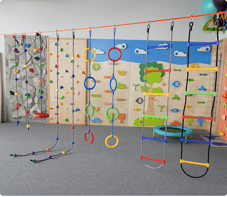 Plastic circle climbing swings 10