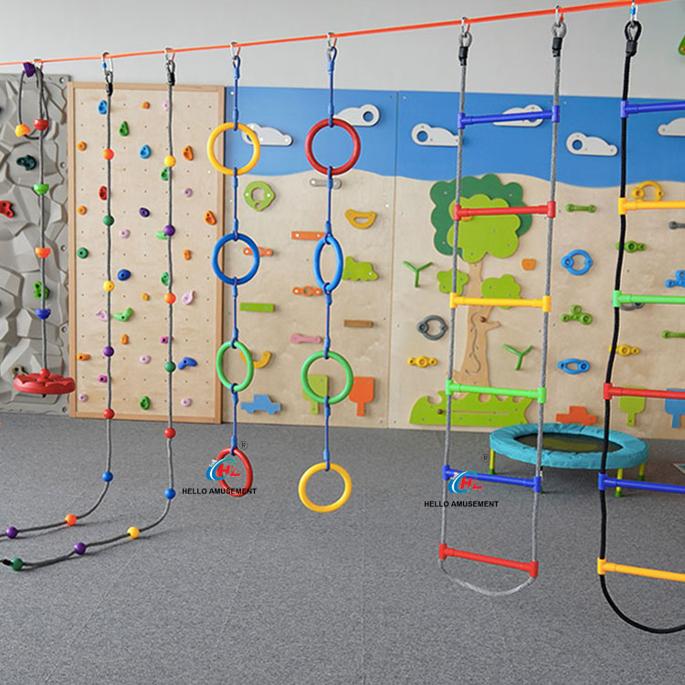 Plastic circle climbing swings 5