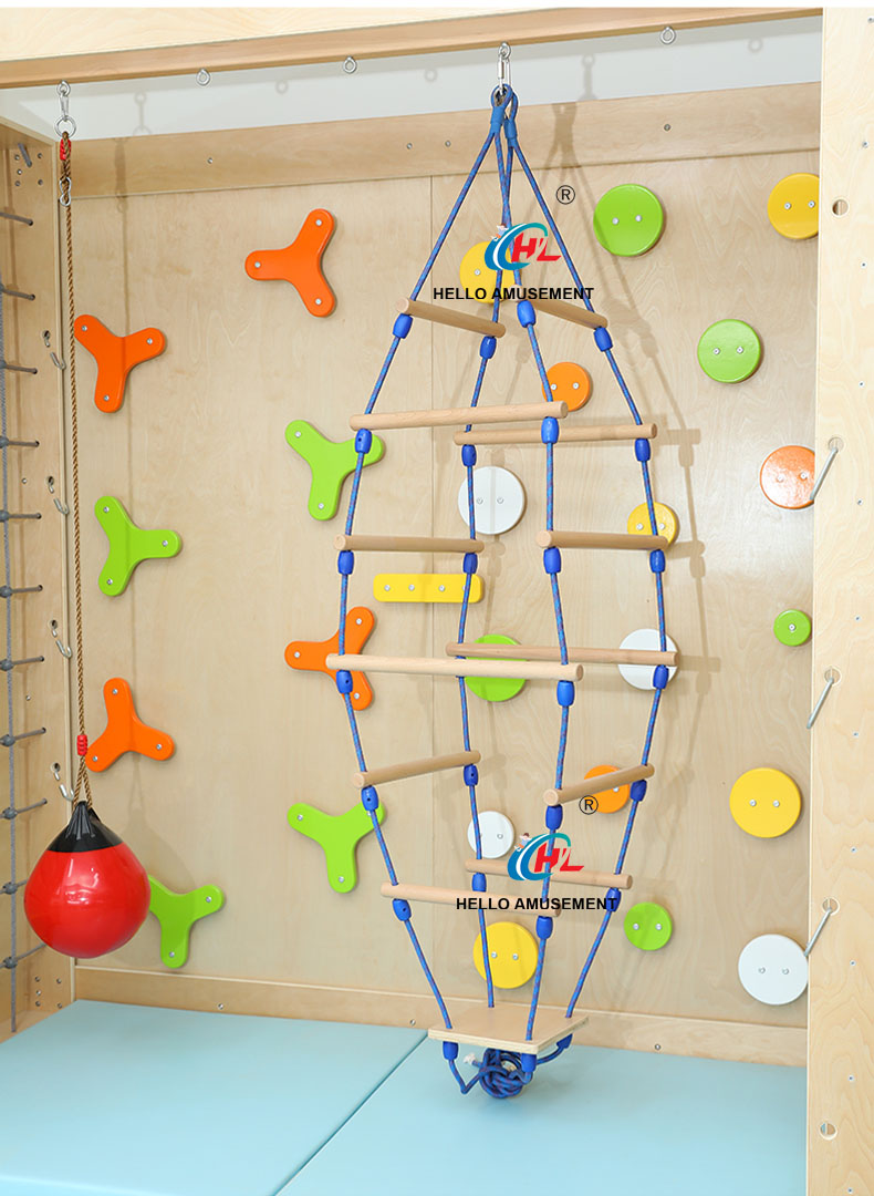 Quadrangle ladder stick swing 10