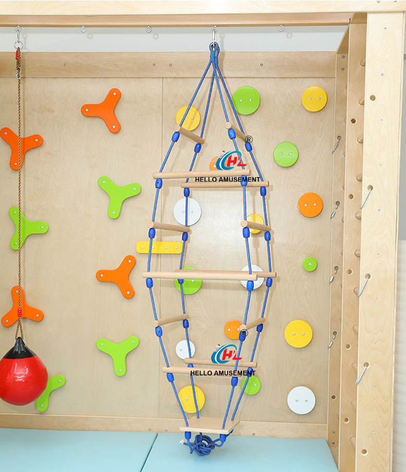 Quadrangle ladder stick swing 13