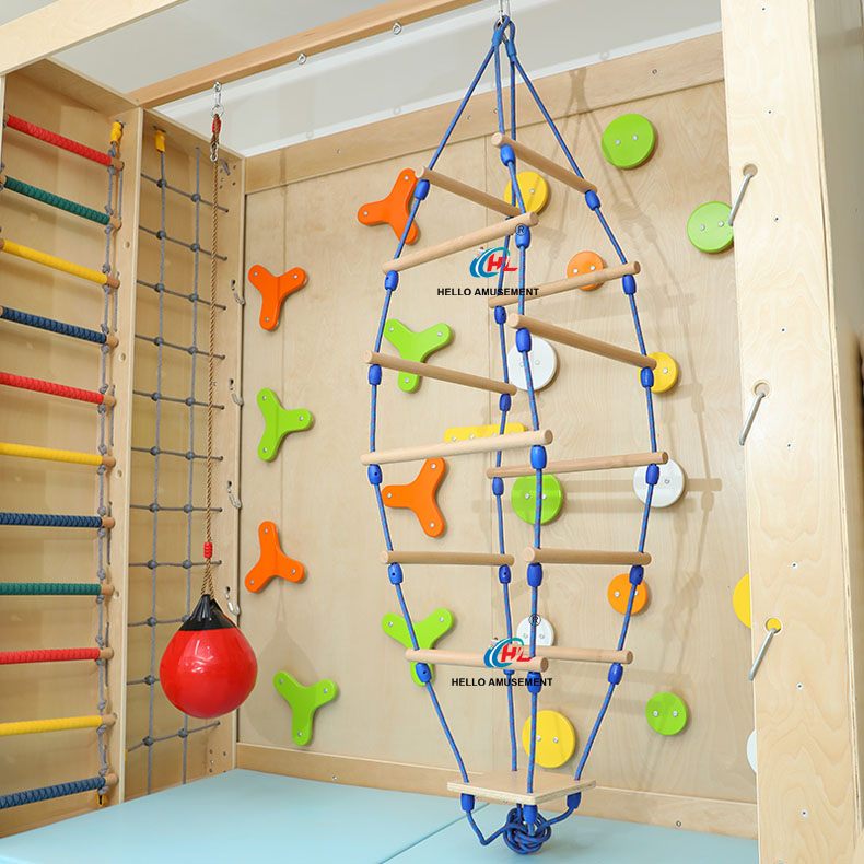 Quadrangle ladder stick swing 7