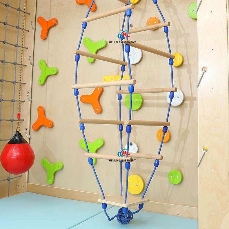 Quadrangle ladder stick swing 8