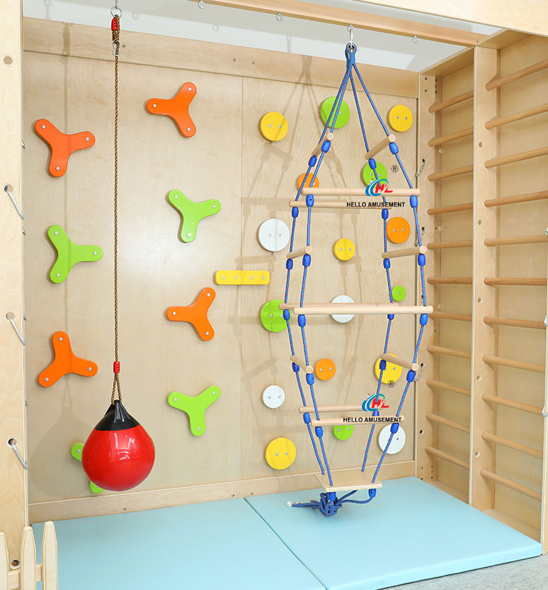 Quadrangle ladder stick swing 9