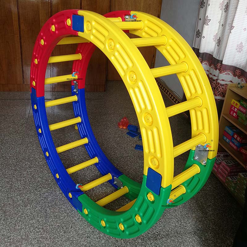 Quarter circle climbing frame physical balance beam bridge 17