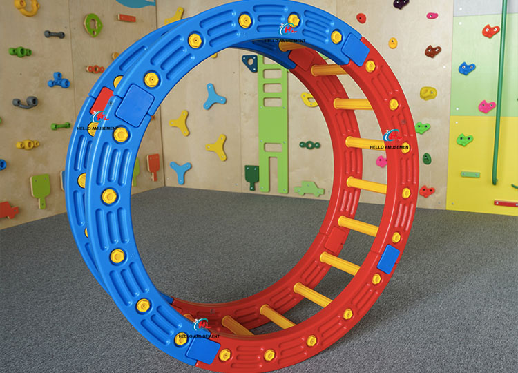 Quarter circle climbing frame physical balance beam bridge 20