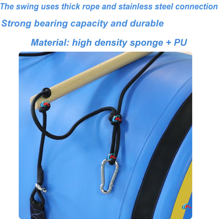 Round Barrel Swing Tunnel Swing 02
