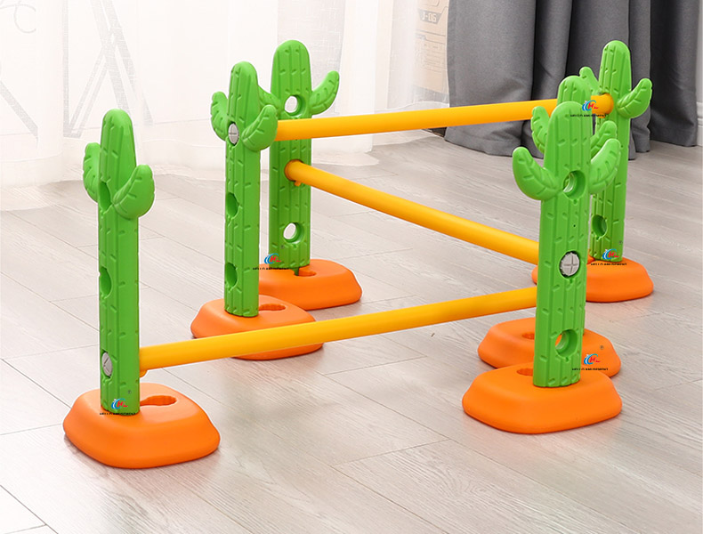 Sensory integration training adjustable plastic hurdles 14