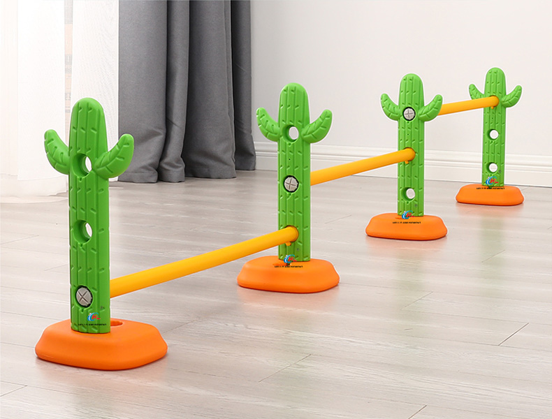 Sensory integration training adjustable plastic hurdles 15