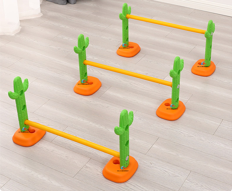 Sensory integration training adjustable plastic hurdles 21