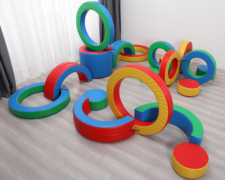 Sensory integration training equipment soft play combination set 14