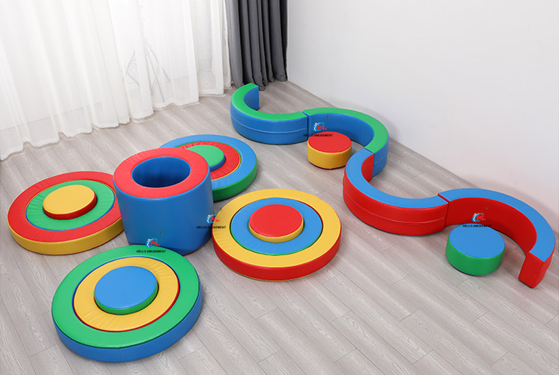 Sensory integration training equipment soft play combination set 17