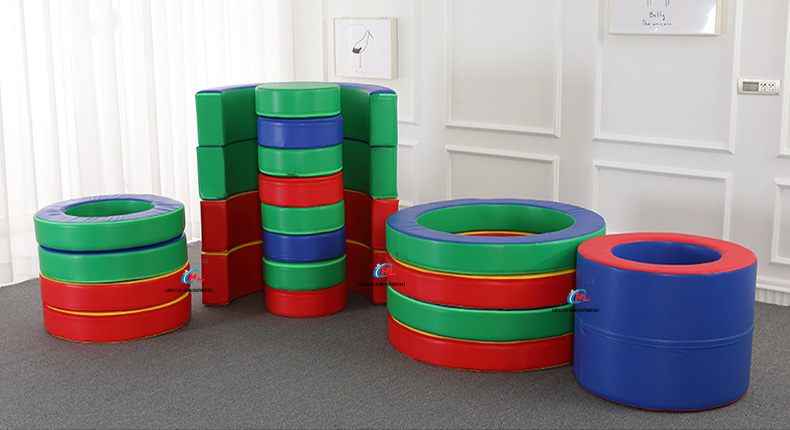 Sensory integration training equipment soft play combination set 29