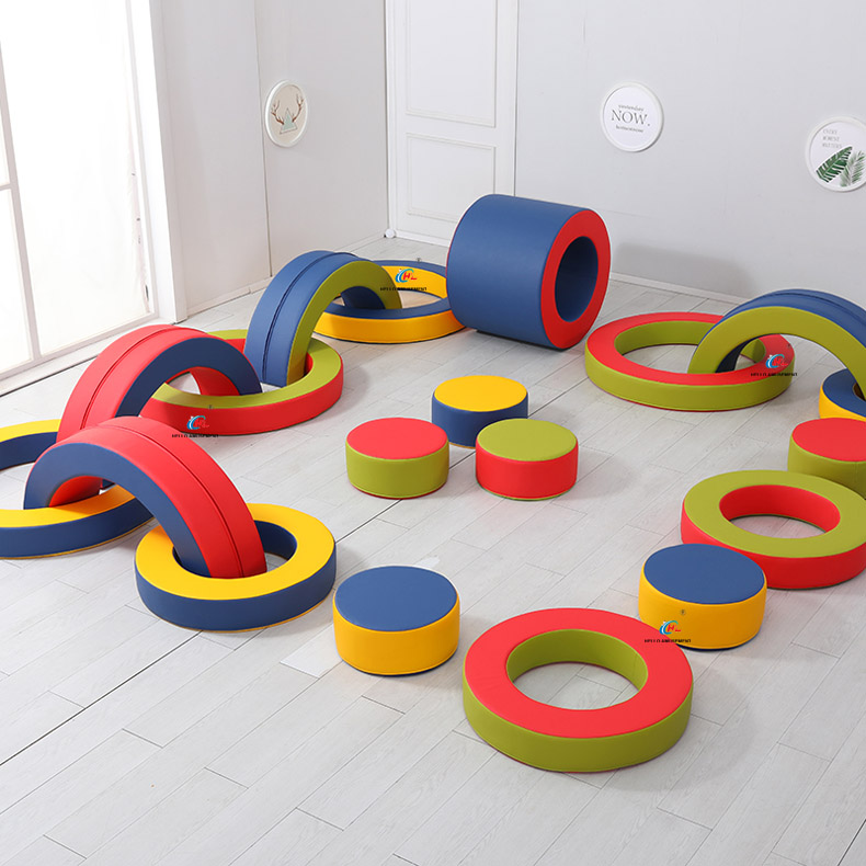 Sensory integration training equipment soft play combination set 41