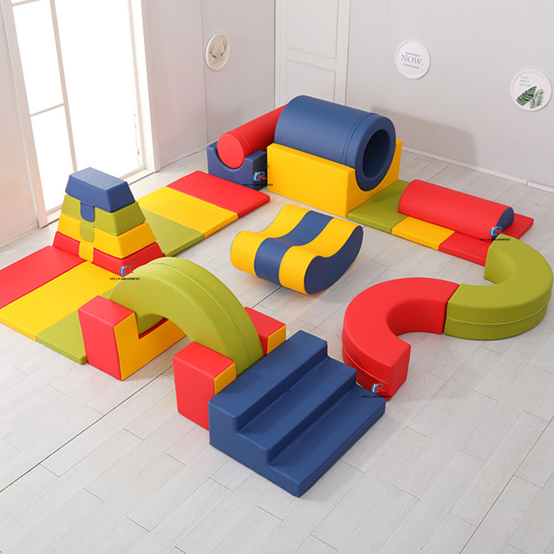 Sensory integration training equipment soft play combination set 42