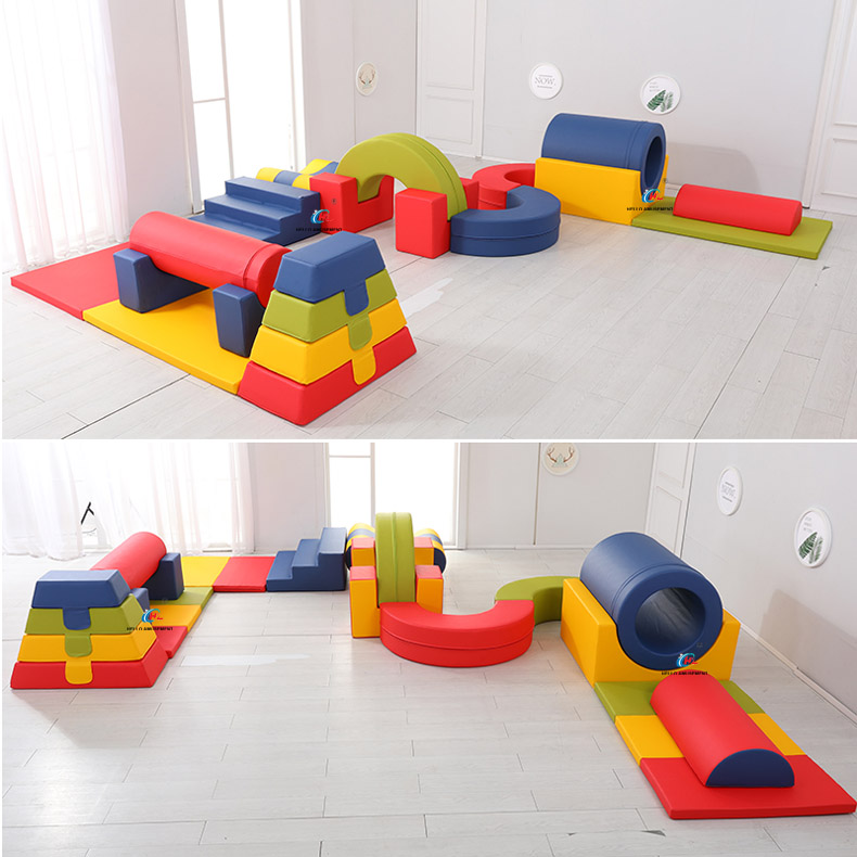 Sensory integration training equipment soft play combination set 44