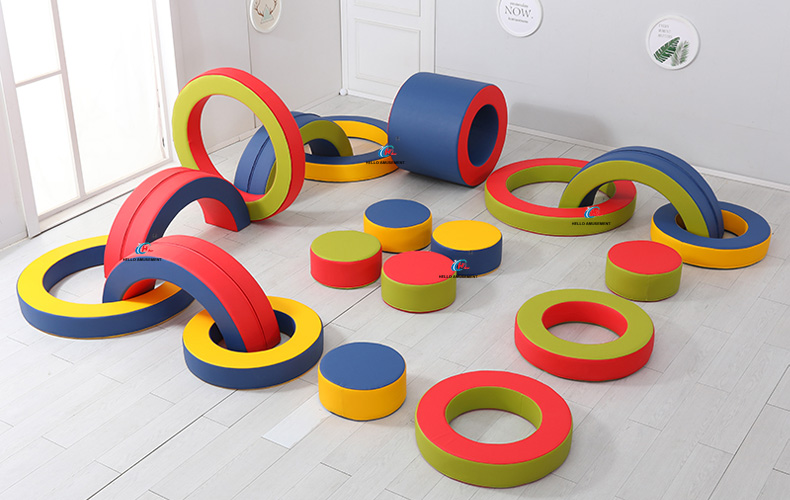 Sensory integration training equipment soft play combination set 51