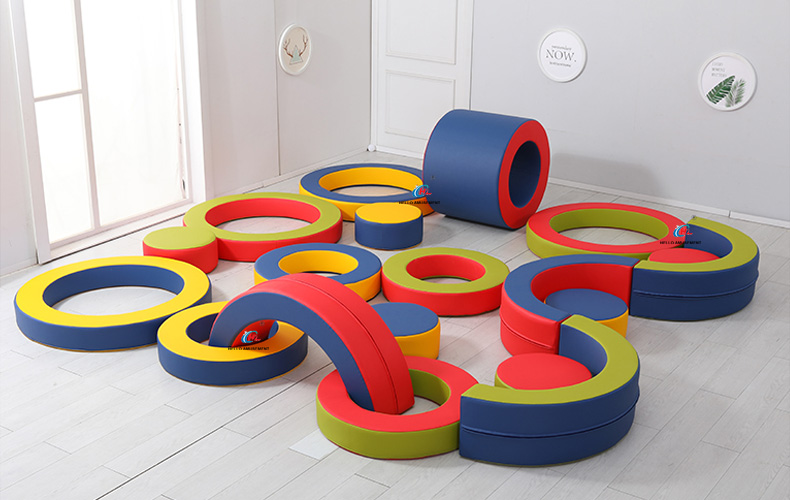 Sensory integration training equipment soft play combination set 57