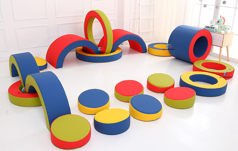 Sensory integration training equipment soft play combination set 58