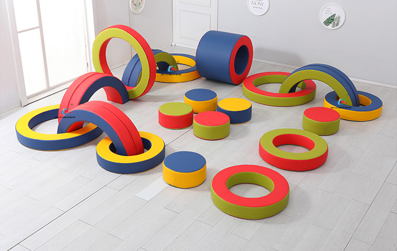 Sensory integration training equipment soft play combination set 59