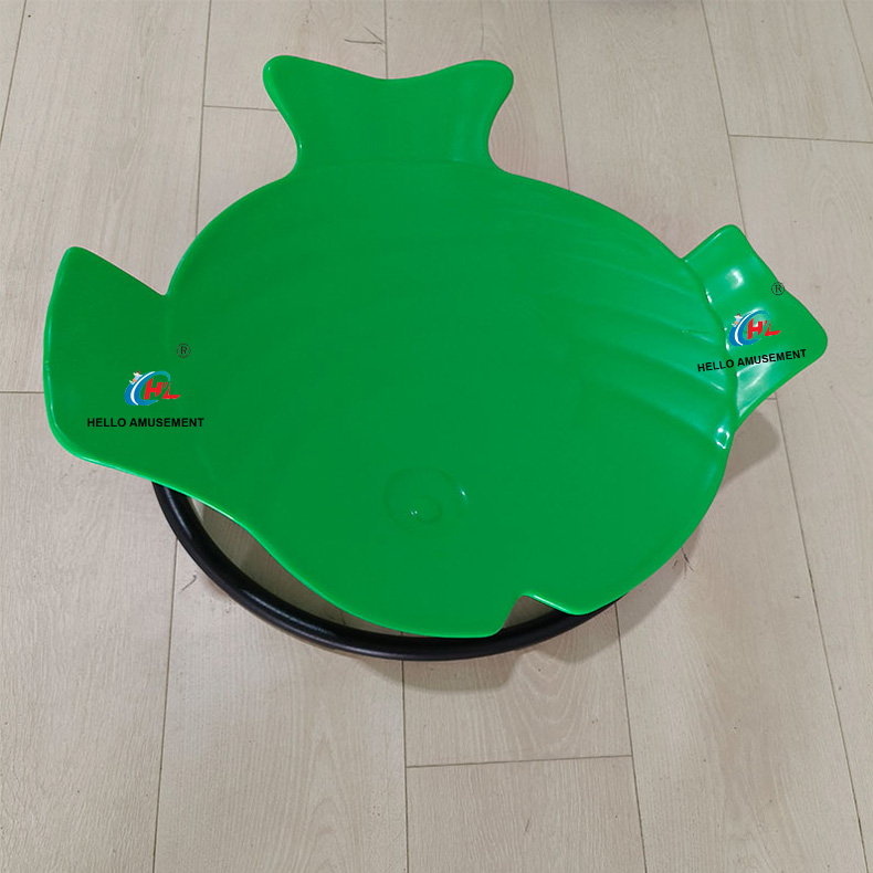 Sensory swivel chair balance plate rotating disc 15