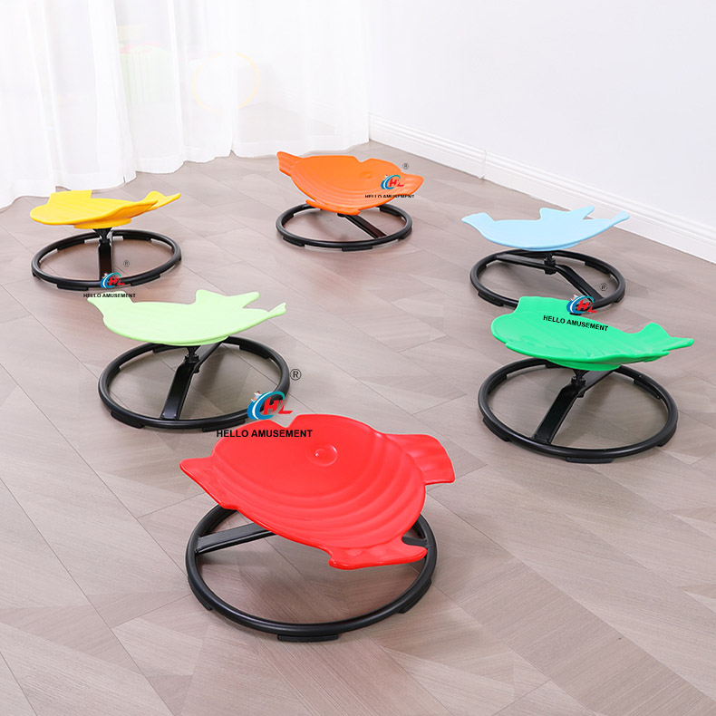 Sensory swivel chair balance plate rotating disc 21