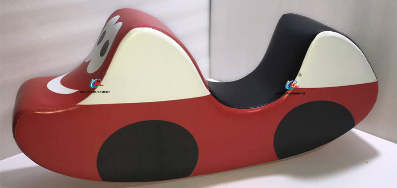 Sensory training equipment children's soft rocking horse 7