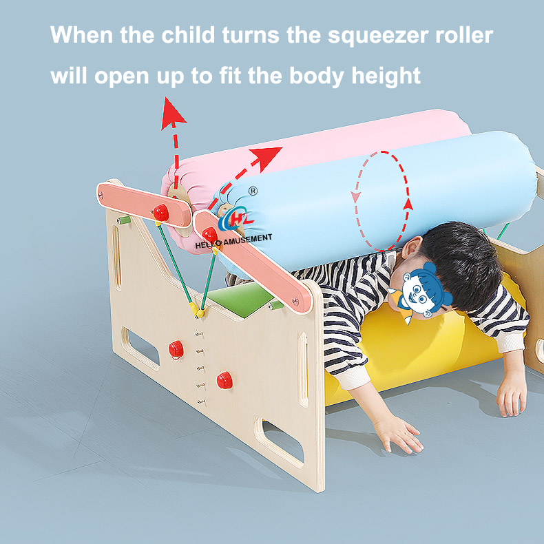 Sensory training equipment kid's body extrusion machine 11