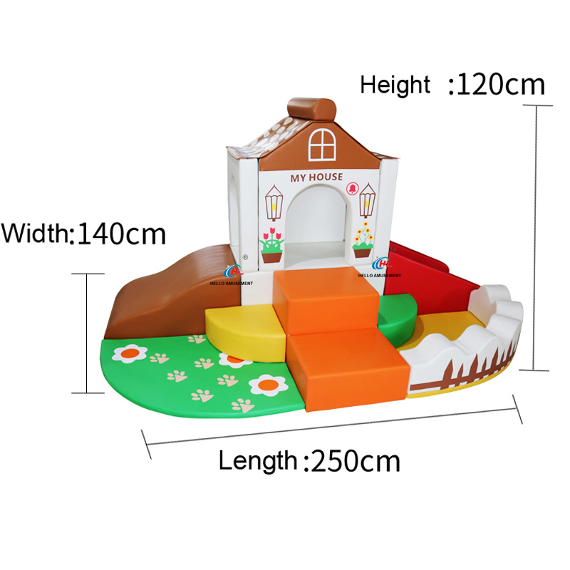 Sensory training soft climbing cozy house my play house 4